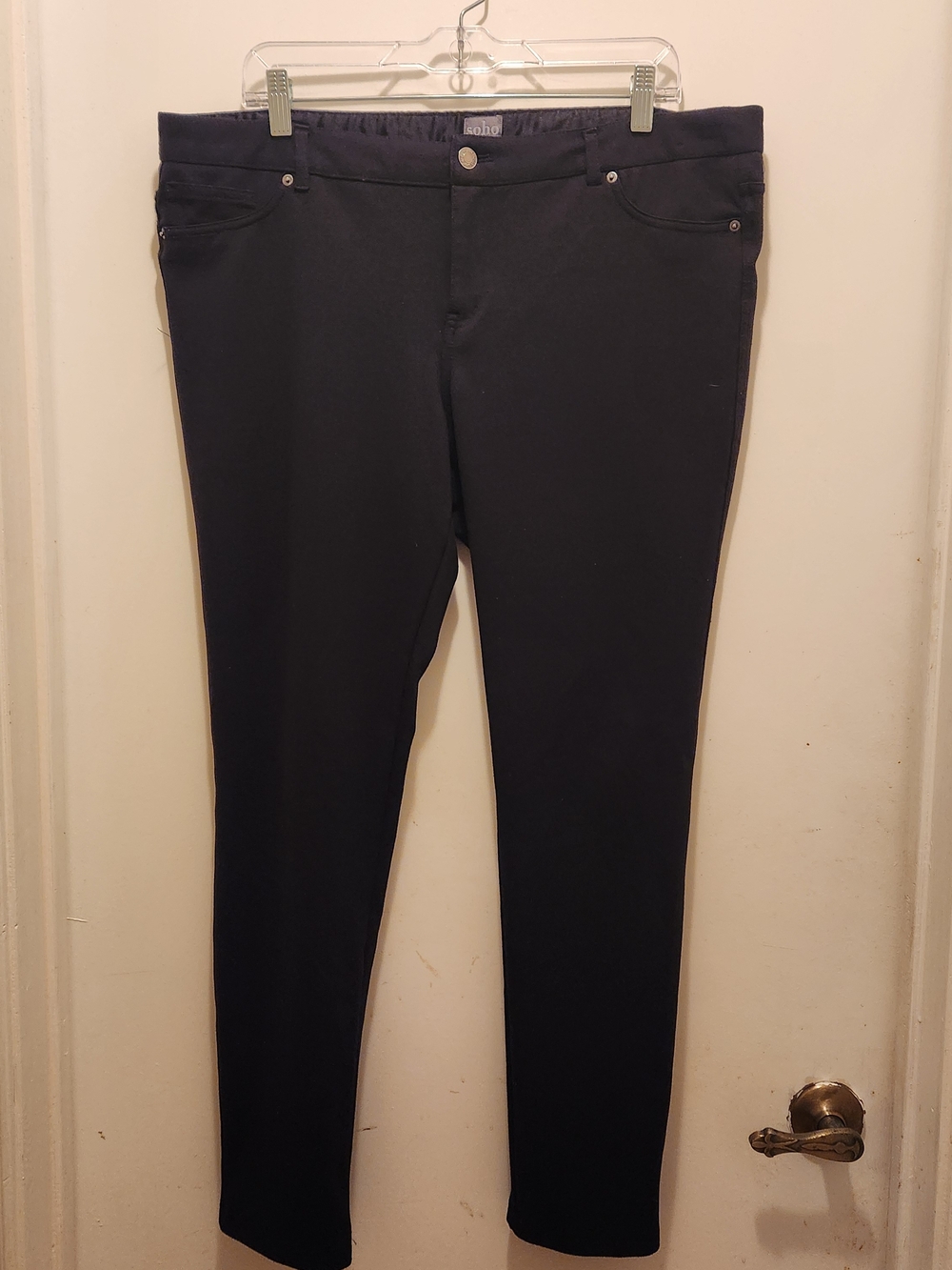 New York & Company Black Skinny Stretch Pants